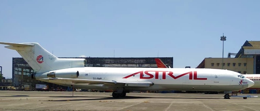 Nairobi   based   Freighter  Operator  Astral Aviation  takes  off  inaugural flight from India to Yemen.